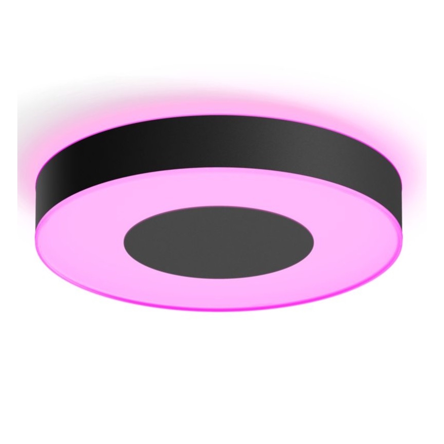 Philips - Dimmbare LED-RGB-Deckenleuchte Hue INFUSE LED/52,5W/230V 2000-6500K d. 425 mm schwarz