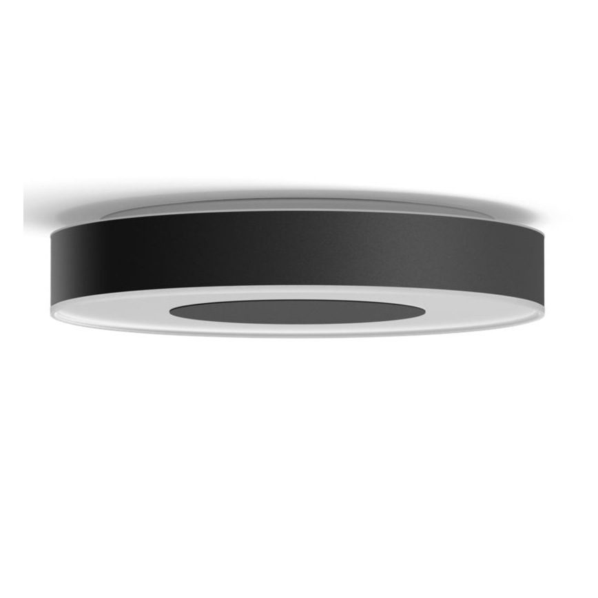 Philips - Dimmbare LED-RGB-Deckenleuchte Hue INFUSE LED/52,5W/230V 2000-6500K d. 425 mm schwarz