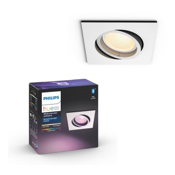 Philips - Dimmbare LED-RGB-Einbauleuchte Hue CENTURA 1xGU10/5,7W/230V