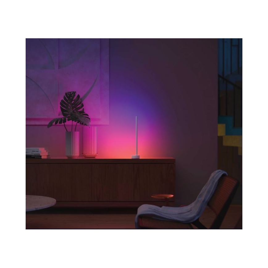 Philips - Dimmbare LED-RGB-Tischleuchte Hue SIGNE LED/12W/230V 2000-6500K weiß