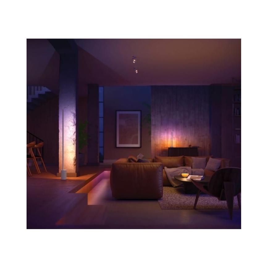 Philips - Dimmbare LED-RGB-Tischleuchte Hue SIGNE LED/12W/230V 2000-6500K weiß