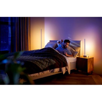 Philips - Dimmbare LED-RGBW-Tischleuchte Hue SIGNE LED/11,8W/230V 2000-6500K