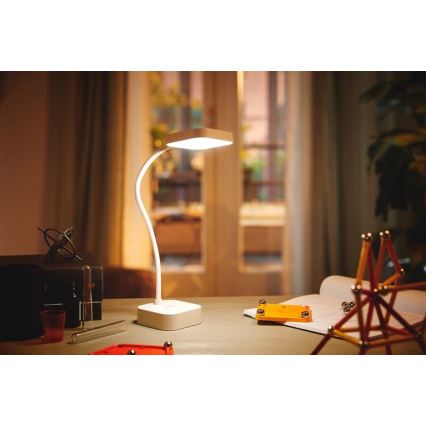 Philips - Dimmbare LED-Tischleuchte mit Touch-Funktion ROCK LED/5W/5V 1800mAh