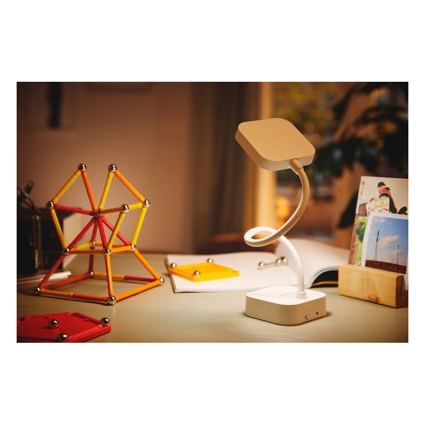 Philips - Dimmbare LED-Tischleuchte mit Touch-Funktion ROCK LED/5W/5V 1800mAh