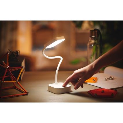 Philips - Dimmbare LED-Tischleuchte mit Touch-Funktion ROCK LED/5W/5V 1800mAh