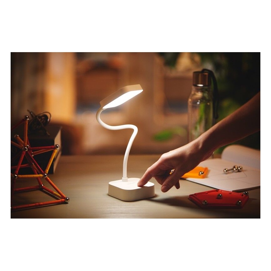 Philips - Dimmbare LED-Tischleuchte mit Touch-Funktion ROCK LED/5W/5V 1800mAh