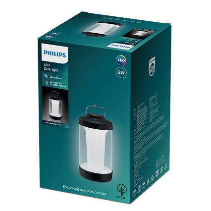 Philips - Dimmbare tragbare LED-Lampe CICERO LED/6W/5V IP54