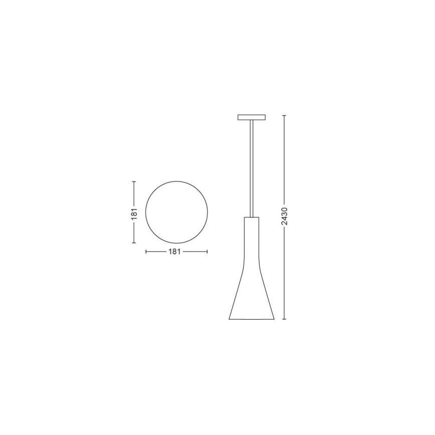 Philips - Dimmbarer LED-Kronleuchter an Schnur Hue EXPLORE 1xE27/6W/230V 2200-6500K