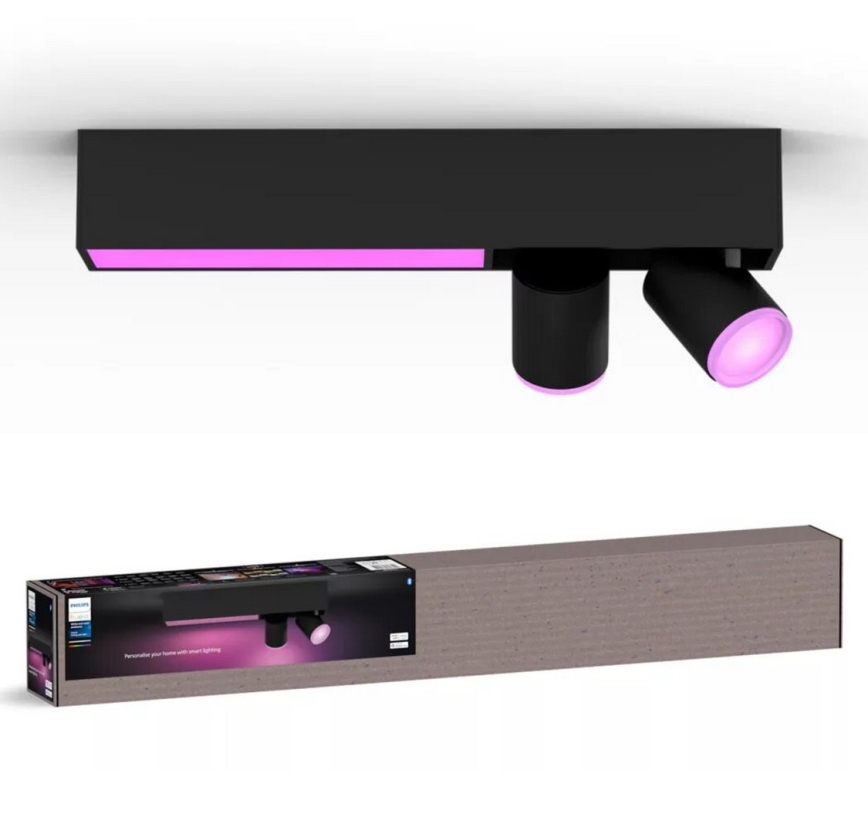 Philips - Dimmbarer LED-RGBW-Strahler Hue CENTRIS 2xGU10/4,2W/230V + LED/11W 2000-6500K