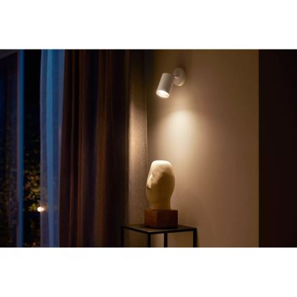 Philips - Dimmbarer LED-RGBW-Strahler Hue FUGATO 1xGU10/4,2W/230V 2000-6500K weiß