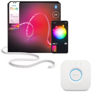 Philips - dimmbarer LED RGBW Streifen Hue FLUX 3m LED/29W/230V 2200-6500K + Hue Bridge