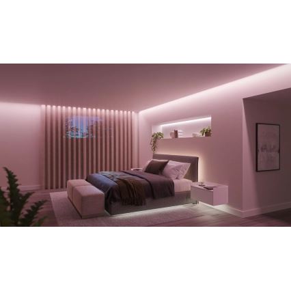 Philips - Dimmbarer LED-RGBW-Streifen Hue WHITE AND COLOR AMBIANCE 10m LED/20W/230V 2000-6500K