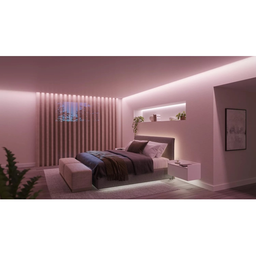 Philips - Dimmbarer LED-RGBW-Streifen Hue WHITE AND COLOR AMBIANCE 10m LED/20W/230V 2000-6500K