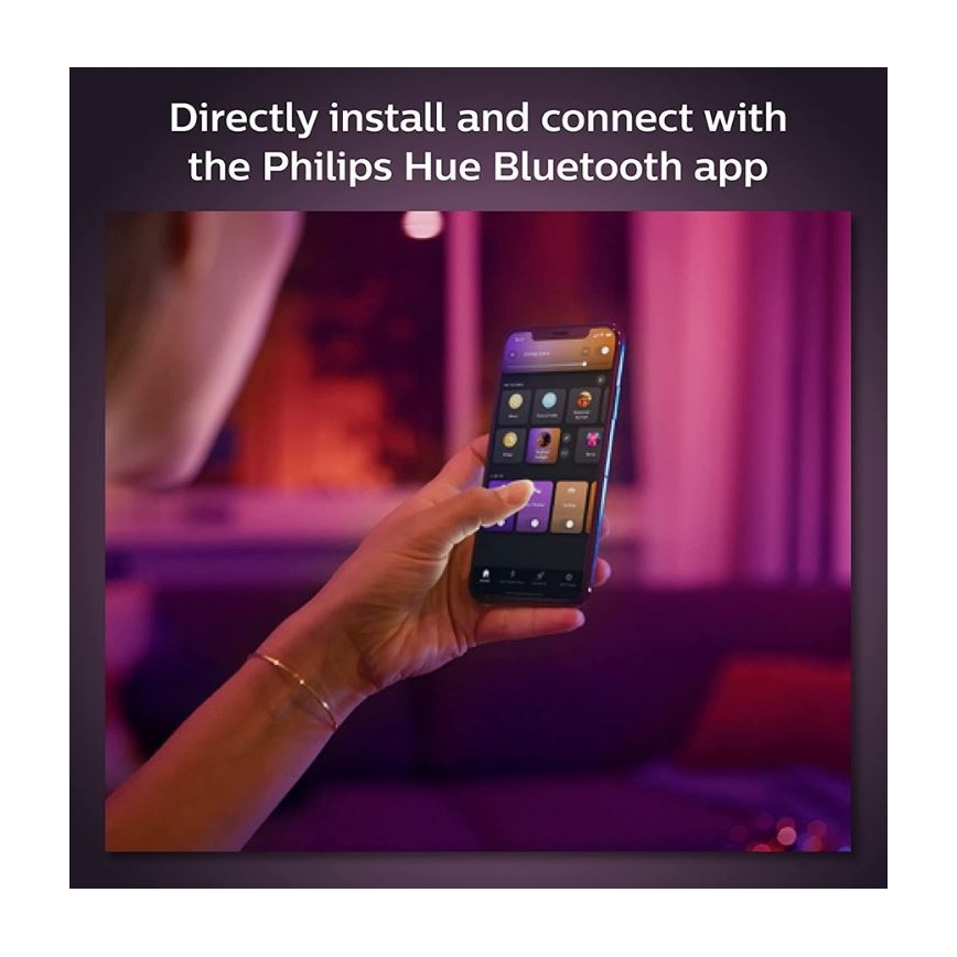 Philips - Dimmbarer LED-RGB-Strahler für Schienensystem Hue PERIFO LED/5,2W/24V 2000-6500K