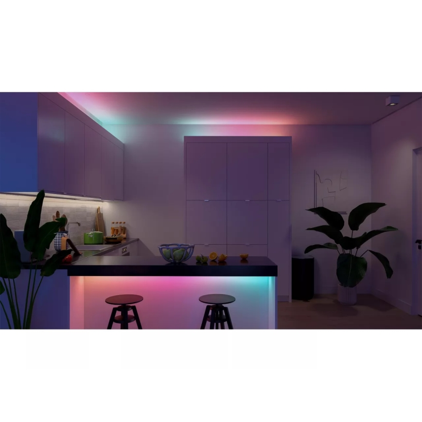 Philips - dimmbarer LED-RGBW-Streifen Hue ESSENTIAL White And Color Ambiance 10m LED/27,2W/230V 2200-6500K
