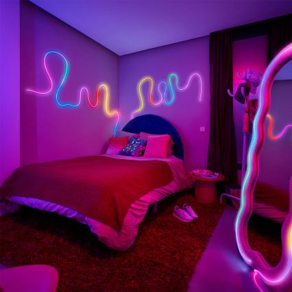 Philips - LED RGBIC Dimmbarer LED-Streifen SMART NEON FLEX 10m LED/45W/230V 2700-6500K Wi-Fi