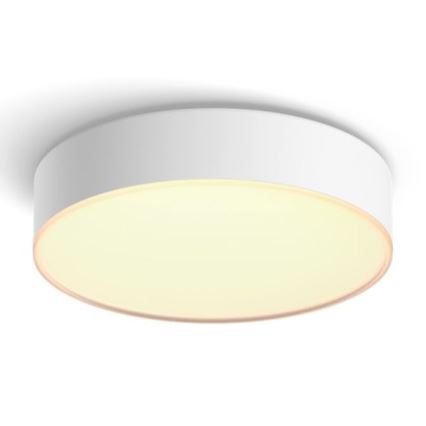 Philips - Dimmbare LED-Deckenleuchte Hue LED/9,6W/230V 2200–6500K d 261 mm weiß + Fernbedienung