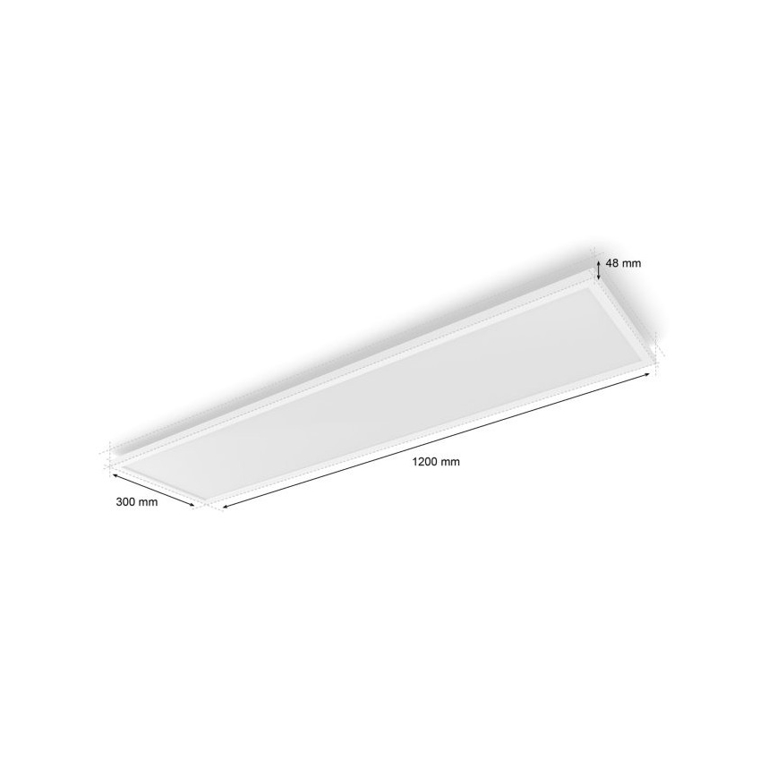 Philips - Dimmbares LED-RGB-Panel Hue White And Color Ambiance LED/60W/230V 2000-6500K