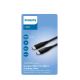 Philips DLC5206C/00 – USB-Kabel USB-C 3.0-Anschluss 2m schwarz/grau