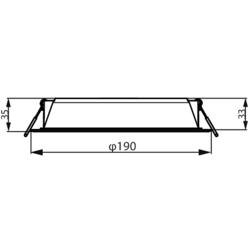 Philips - Einbauleuchte MESON LED/20W/230V 3000K