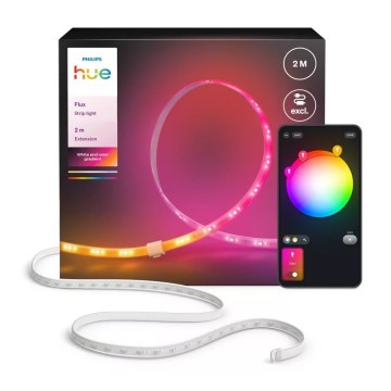 Philips - Erweiterungsset für den dimmbaren RGBW-LED-Streifen Hue FLUX 2m LED/19,5W/24V 2200-6500K