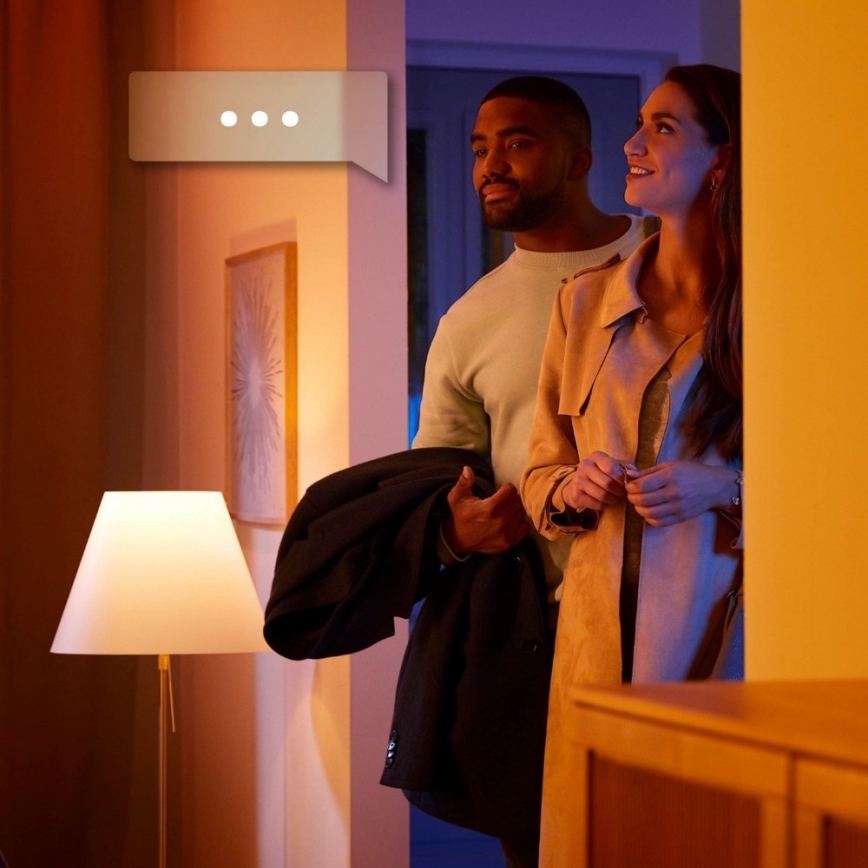 Philips - LED dimmbares Badezimmerleuchte Hue ADORE 1xGU10/5W/230V IP44 + Fernbedienung