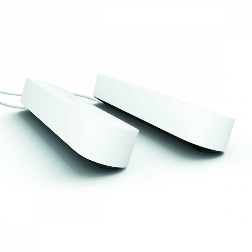 Philips 78202/1E/P7  - SET 2x LED RGB Dimmbare Tischlampe HUE WHITE AND COLOR AMBIANCE LED/6W/230V weiß