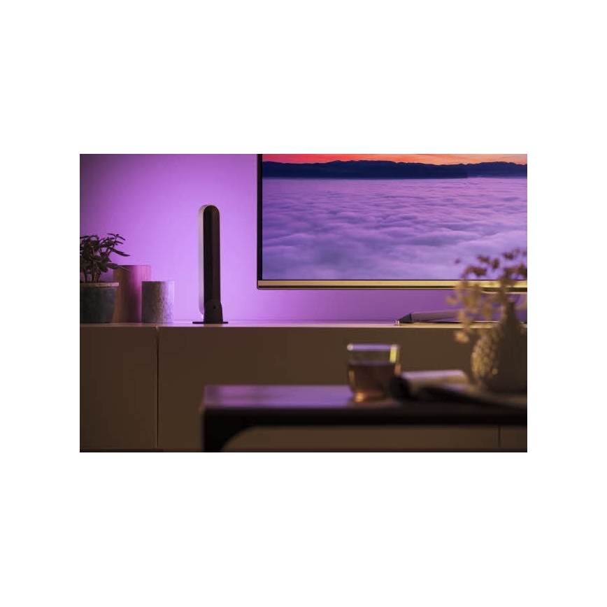 Philips 78202/1E/P7  - SET 2x LED RGB Dimmbare Tischlampe HUE WHITE AND COLOR AMBIANCE LED/6W/230V weiß