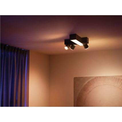 Philips - LED RGBW dimmbares Einbauleuchte Hue CENTRIS 3xGU10/4,2W/230V + LED/11W 2000-6500K
