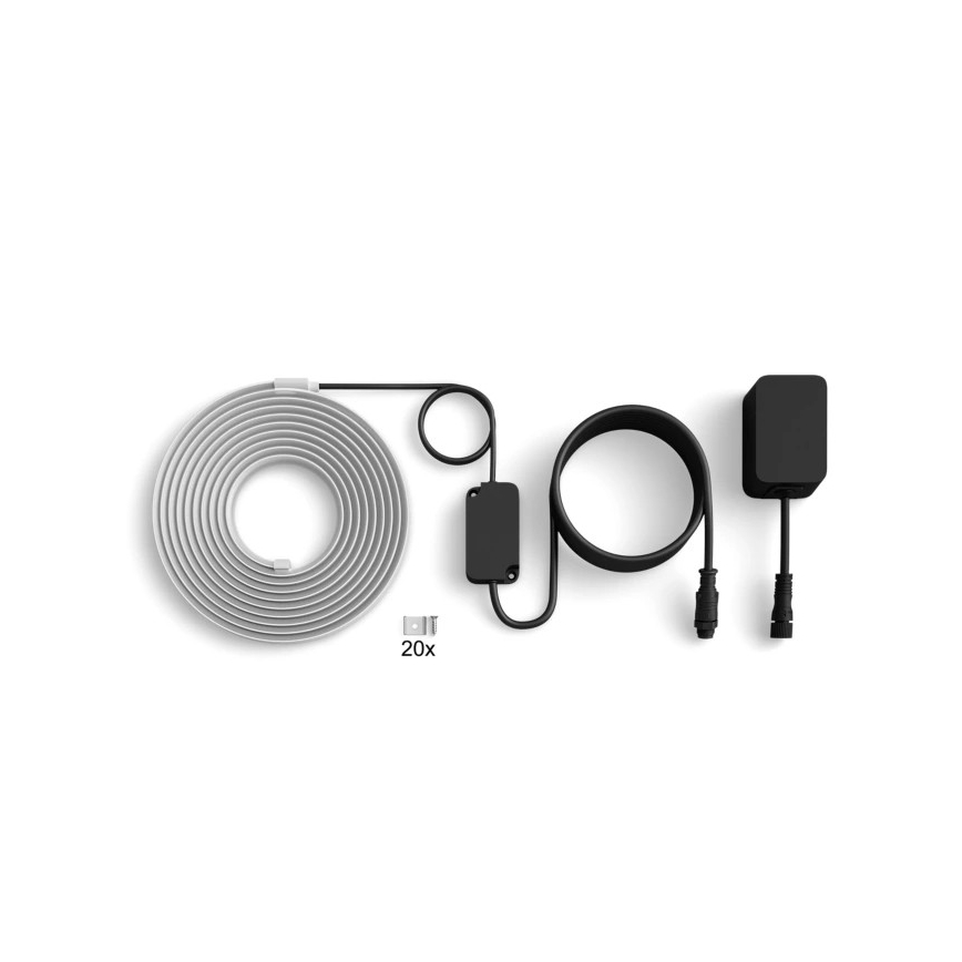 Philips - dimmbarer RGBW-LED-Außenstreifen Hue FLUX 5m LED/30W/230V 2200-6500K IP67