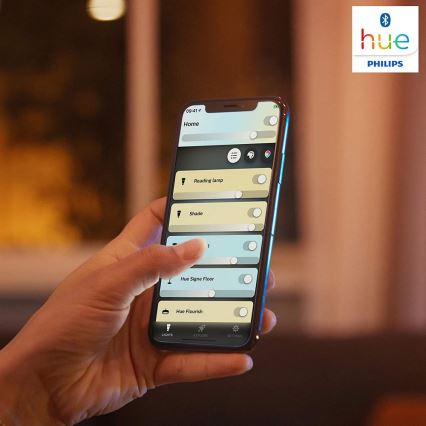 Philips - LED dimmbare Pendelleuchte an Kabel Hue EXPLORE 1xE27/6W/230V 2200-6500K + Fernbedienung
