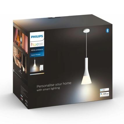 Philips - LED dimmbare Pendelleuchte an Kabel Hue EXPLORE 1xE27/6W/230V 2200-6500K + Fernbedienung