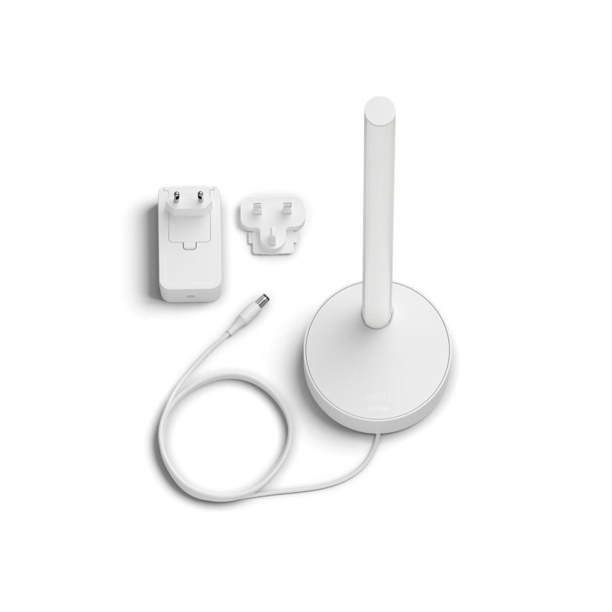 Philips - LED RGB dimmbare Tischlampe Hue SIGNE LED/12W/230V 2000-6500K Weiß