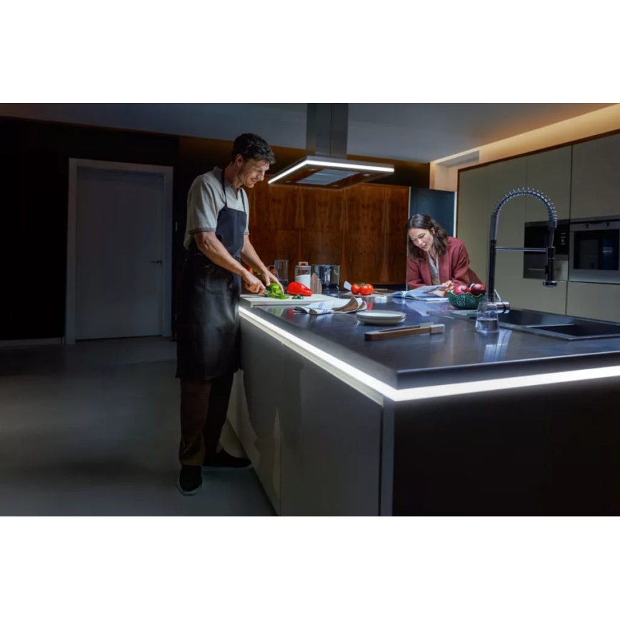 Philips - Hue OMNIGLOW dimmbarer LED-RGBW-Streifen 5m LED/60W/230V 2200-6500K