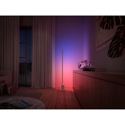 Philips - LED RGBW dimmbare Stehlampe Hue SIGNE LED/29W/230V 2000-6500K weiß