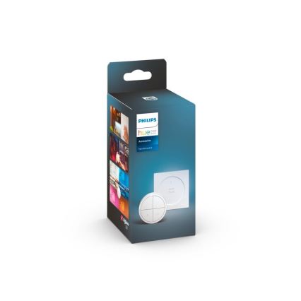 Philips - Fernbedienung mit Schalter Hue TAP 1xCR2032 weiß