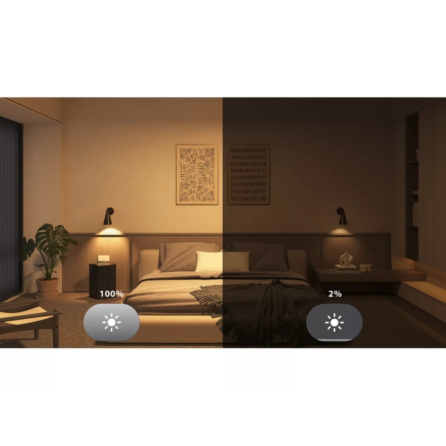 Starter-Set Philips Hue WHITE AND COLOR AMBIANCE 2xE27/8,1W 1000-20000K + Verbindungsgerät
