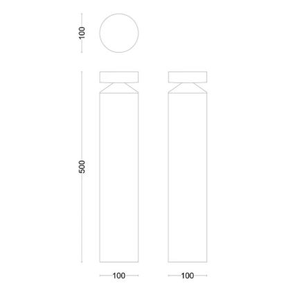 Philips - LED-Außenleuchte LAVEN LED/6W/230V 2700K IP44