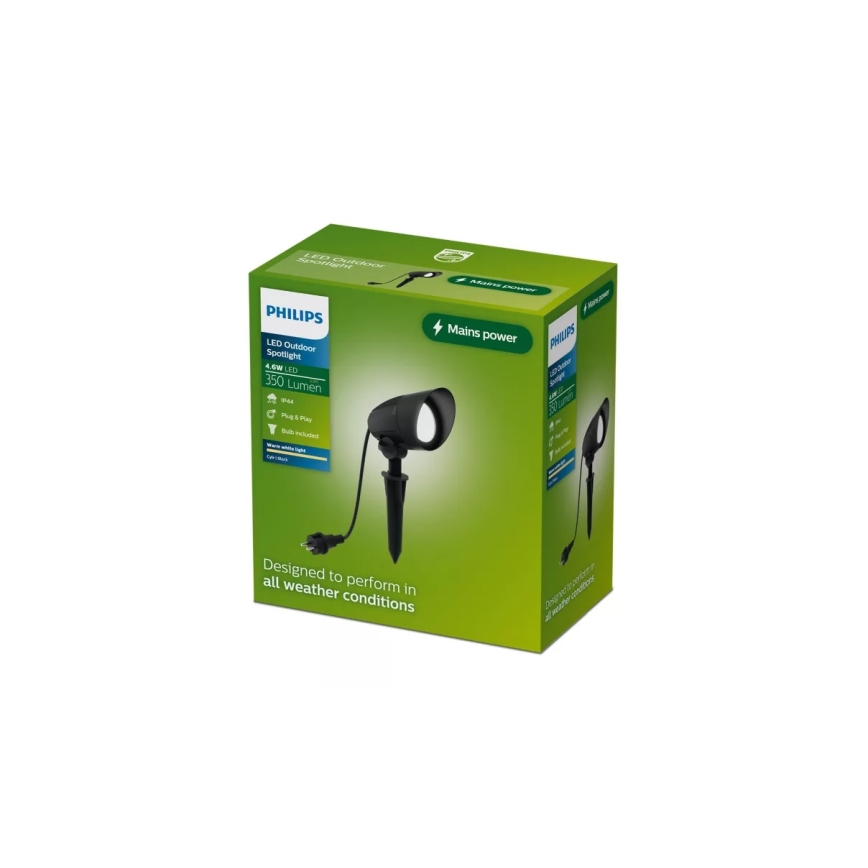 Philips - LED-Außenstrahler CYLR LED/4,6W/230V 2700K IP44