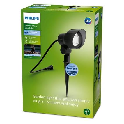 Philips – LED-Außenstrahler LED/6W/12V 4000K IP44