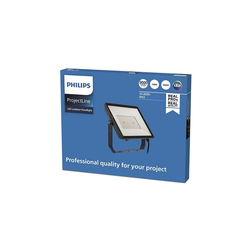 Philips – LED-Außenstrahler PROJECTLINE LED/100W/230V IP65 3000K