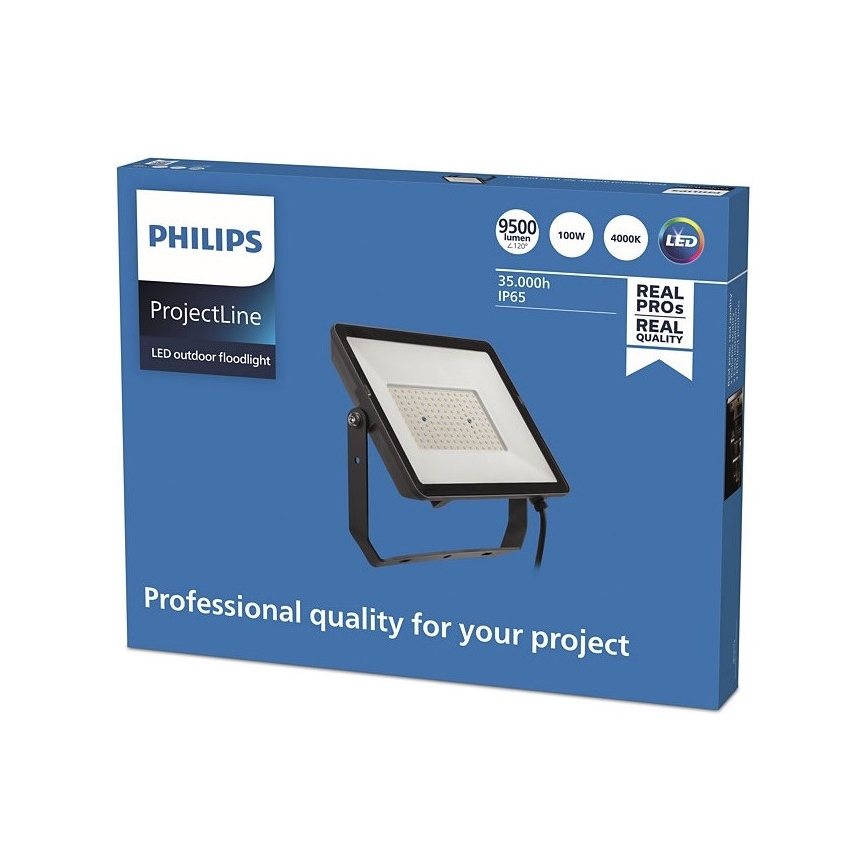 Philips – LED-Außenstrahler PROJECTLINE LED/100W/230V IP65 4000K