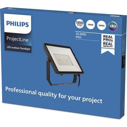 Philips – LED-Außenstrahler PROJECTLINE LED/200W/230V IP65 3000K