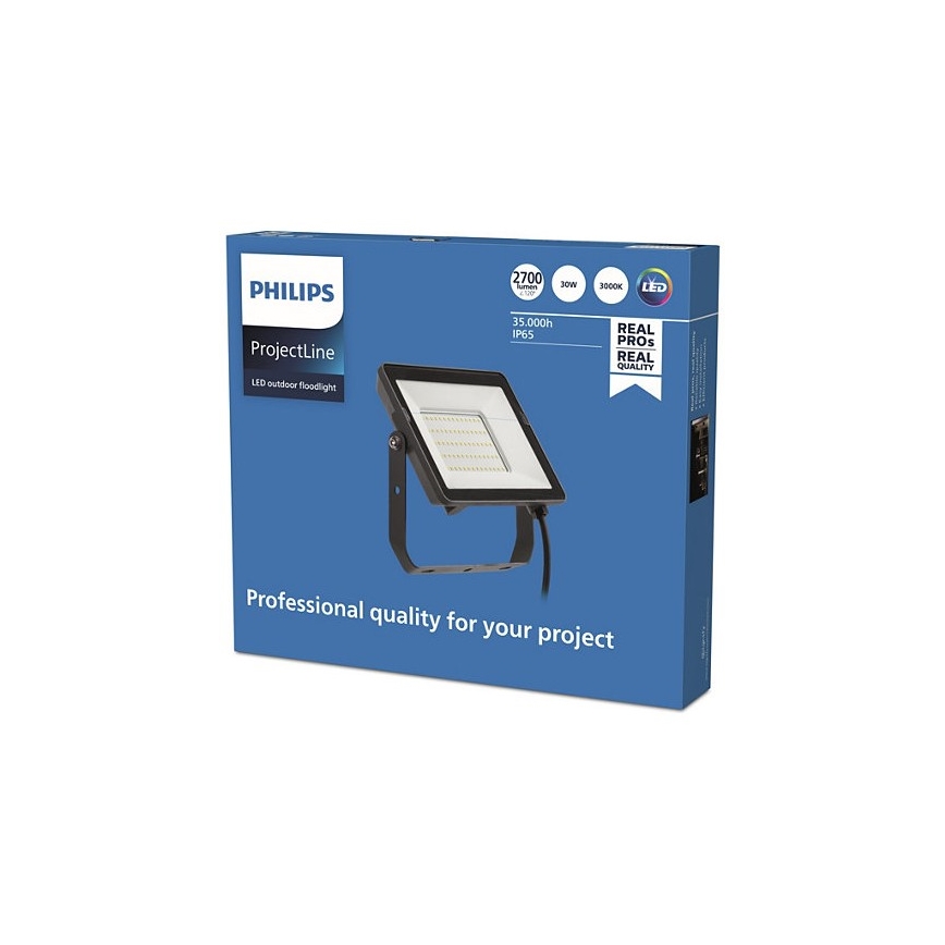 Philips – LED-Außenstrahler PROJECTLINE LED/30W/230V IP65 3000K