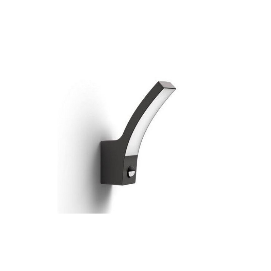 Philips-LED Außenwandleuchte mit Sensor SPLAY LED/12W/230V 2700K IP44