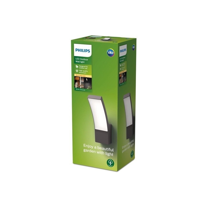 Philips - LED Auβen-Wandbeleuchtung LED/12W/230V 2700K IP44