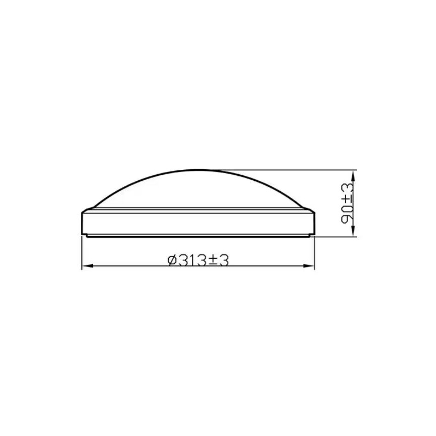 Philips - LED-Badezimmer-Deckenleuchte LED/17W/230V 4000K IP44