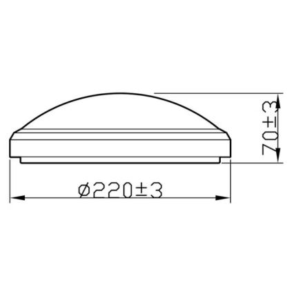 Philips - LED-Badezimmer-Deckenleuchte LED/6W/230V 4.000K IP44