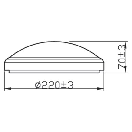 Philips - LED Badezimmerdeckenleuchte BALANCE LED/6W/230V IP44