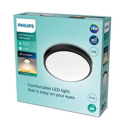 Philips - LED-Badezimmerdeckenleuchte LED/17W/230V IP44